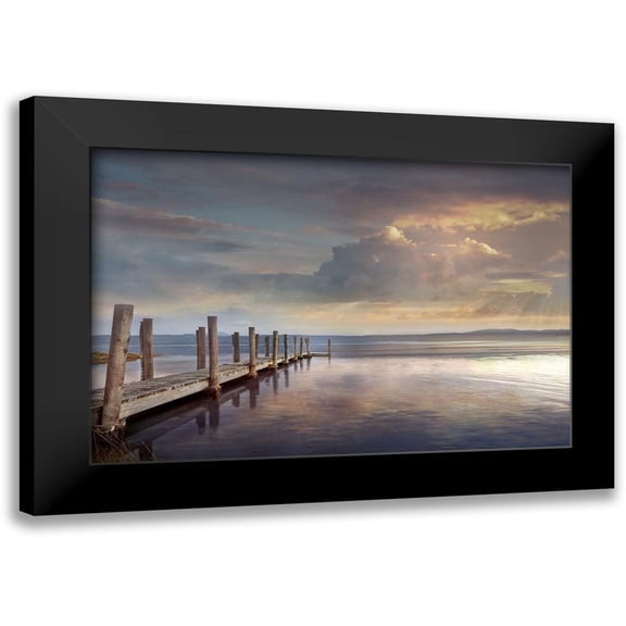Calascibetta, Mike 14x11 Black Modern Framed Museum Art Print Titled - Evening Reflection