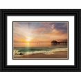 thumbnail image 1 of Calascibetta, Mike 14x11 Black Ornate Wood Framed with Double Matting Museum Art Print Titled - A Days Sail, 1 of 4