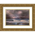 thumbnail image 1 of Calascibetta, Mike 14x11 Gold Ornate Wood Framed with Double Matting Museum Art Print Titled - Escape, 1 of 4