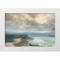 thumbnail image 1 of Calascibetta, Mike 14x11 White Modern Wood Framed Museum Art Print Titled - Rushing, 1 of 4