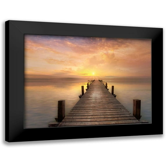 Calascibetta, Mike 14x12 Black Modern Framed Museum Art Print Titled - Comfort Bay
