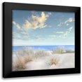 thumbnail image 1 of Calascibetta, Mike 15x15 Black Modern Framed Museum Art Print Titled - Smooth Sands I, 1 of 5