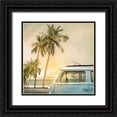 thumbnail image 1 of Calascibetta, Mike 15x15 Black Ornate Wood Framed with Double Matting Museum Art Print Titled - Day of Surfing, 1 of 4