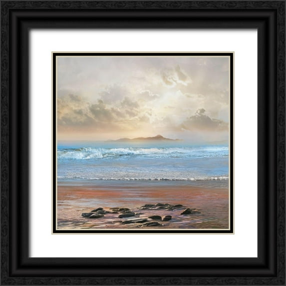 Calascibetta, Mike 15x15 Black Ornate Wood Framed with Double Matting Museum Art Print Titled - Into View