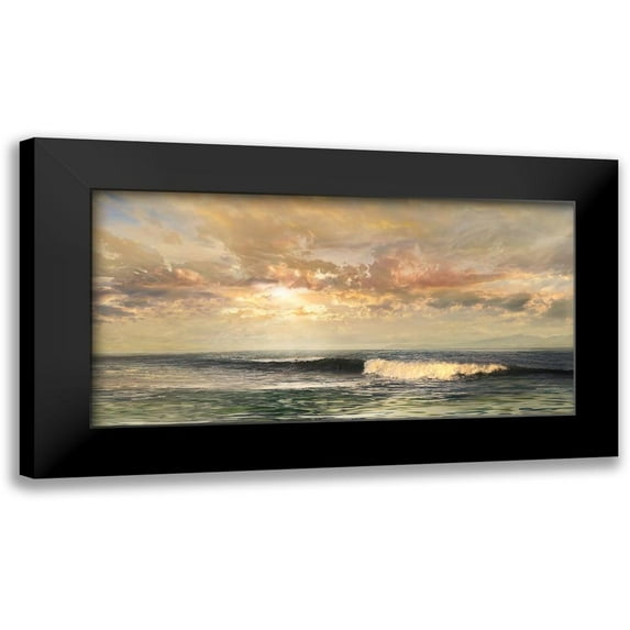 Calascibetta, Mike 18x11 Black Modern Framed Museum Art Print Titled - Serenity