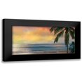 thumbnail image 1 of Calascibetta, Mike 18x11 Black Modern Framed Museum Art Print Titled - Sunset Cove, 1 of 5