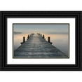 thumbnail image 1 of Calascibetta, Mike 18x12 Black Ornate Wood Framed with Double Matting Museum Art Print Titled - Sun Down, 1 of 4