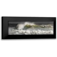 thumbnail image 1 of Calascibetta, Mike 24x11 Black Modern Framed Museum Art Print Titled - Approaching, 1 of 5