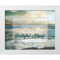 thumbnail image 1 of Calascibetta, Mike 24x20 White Modern Wood Framed Museum Art Print Titled - Grateful Heart, 1 of 4