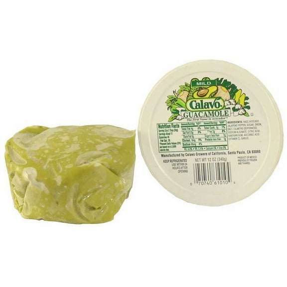 Calavo Mild Guacamole, 12 Ounce - 6 per case.