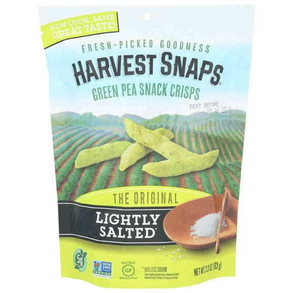 Calbee America Original Flavor Snapea Crisp, 3.3 Ounce -- 12 per case.
