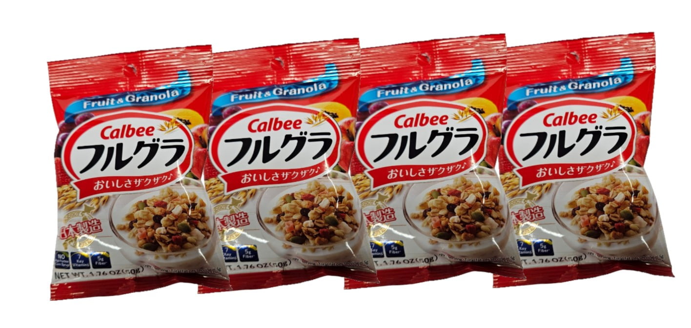Calbee Fruit & Granola (Original, Reduced Sugar), Variery Size