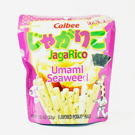 Calbee JagaRico Flavored Potato Snack; 52g; Umami Seaweed