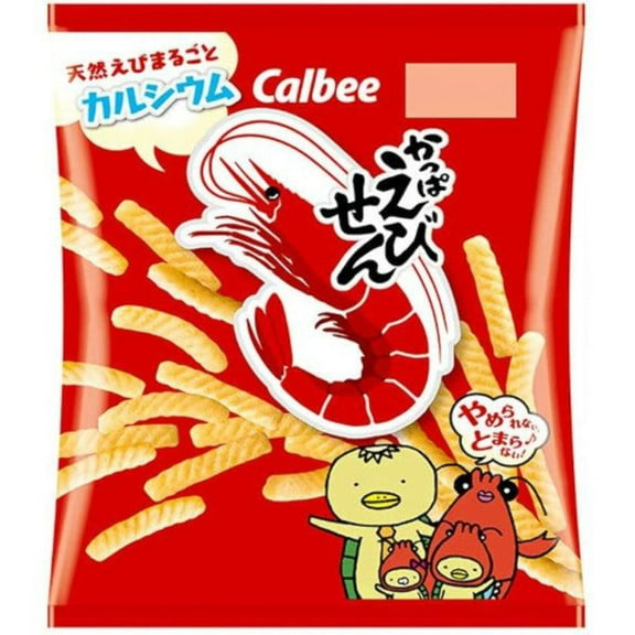 Calbee Kappa Ebisen 77g The Quintessential Shrimp Snack Experience -Tokyo Snack Land