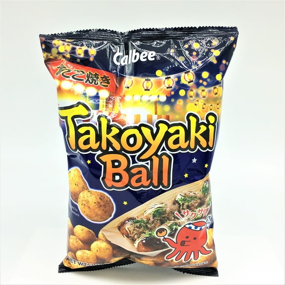 Calbee TakoyakiBall -Corn Snacks 3.17oz / 90g