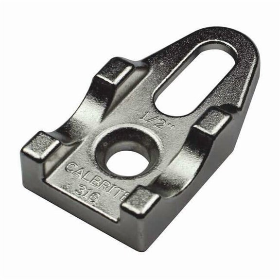 Calbrite Clamp, Conduit; Pipe Use, 3/4 in, 316 Stainless Steel, Brite S60700CB00