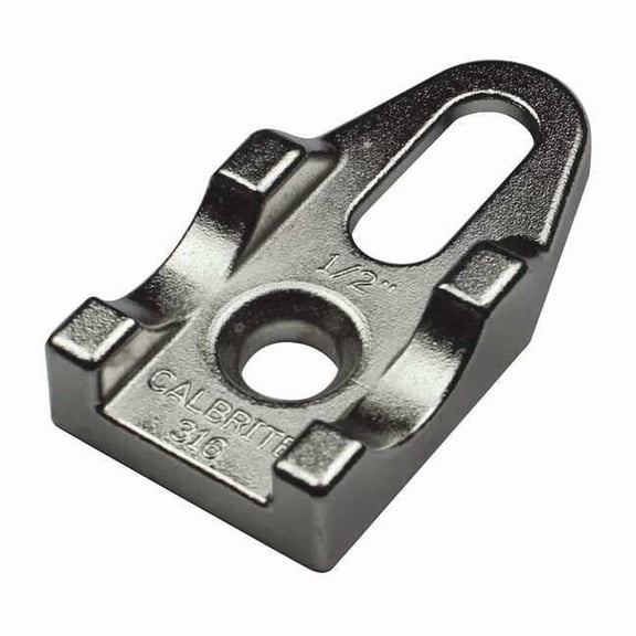 Calbrite Clamp, Conduit; Pipe Use, 1 in, 316 Stainless Steel, Brite S61000CB00