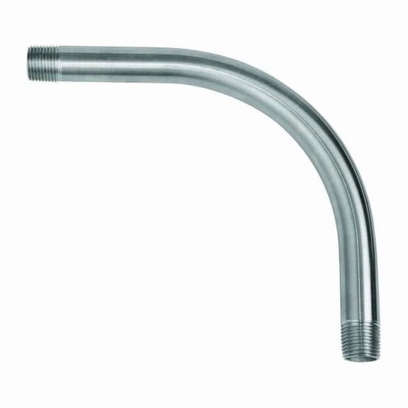 RMC 90 Deg Elbow, 1 in, Threaded, 304 Stainless Steel, Plain, Silver S41090EL00