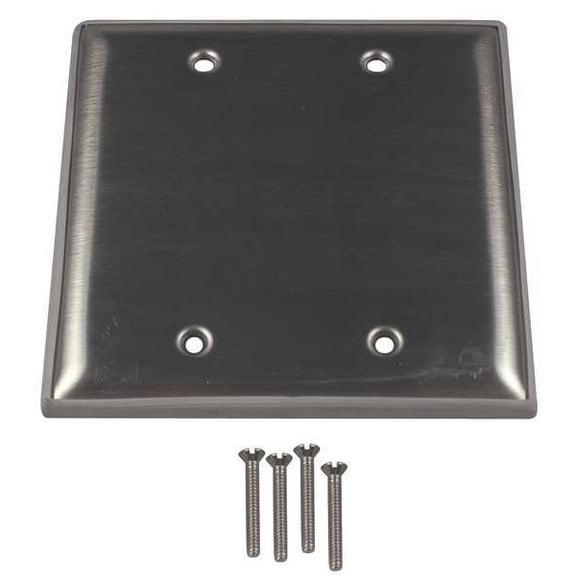 Calbrite Electrical Box Cover,Blank,4-1/2 in. S607BLPLTD