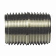 thumbnail image 1 of Calbrite IMC Nipple, 1 in, Threaded, 304 Stainless Steel, Zinc Plated S410CLCN00, 1 of 1