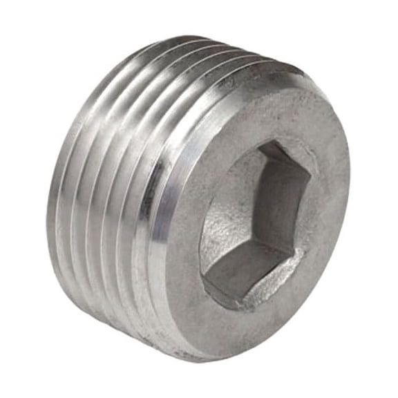 IMC Coupling, 1/2 in, Threaded, 316 Stainless Steel, Polished