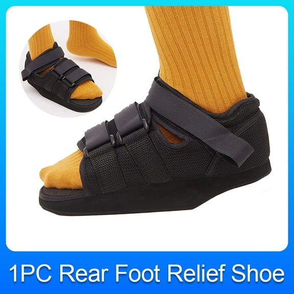 Calcaneal Fracture Weight-free Pathological Shoe Foot Rear Decompression Shoe Fixed Support Ankle Heel Cast Rehabilitation Shoe