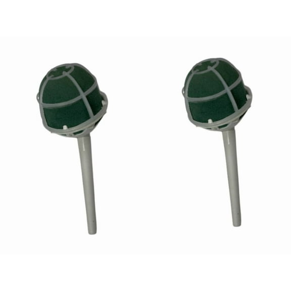 Calcastle Bouquet Holder,DIY Wedding Foam Bouquet Angle Handle Bridal Floral Fresh Artificial Flower Holder Decoration,2pc per unit