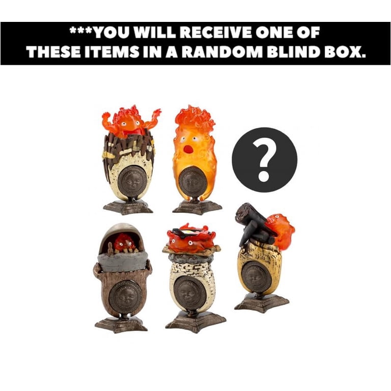Calcifer Howl's Moving Castle Benelic KazaRing Blind Box - Walmart.com