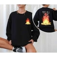 Calcifer May All Your Bacon Burn Howls Moving Castle Sweat Unisex