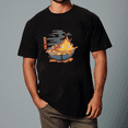 thumbnail image 1 of Calcifer Ramen Howl’s Moving Castle Fire Demon Japanese Anime Unisex T-Shirt V11684 up to size 5XL, 1 of 2