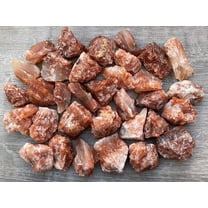 Calcite Rough Natural Stones, Raw Calcite Crystals (Red Calcite, 0.25 Pound)