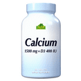 thumbnail image 1 of Calcium 1500 MG + Vitamin D 400 IU - Bone & Joint support - 60 tablets, 1 of 4