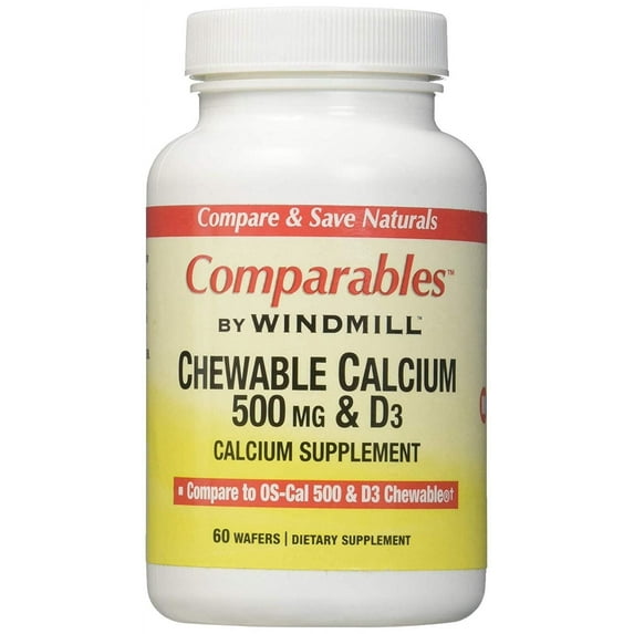 Calcium 500MG TABS CHEW WMILL Size: 60