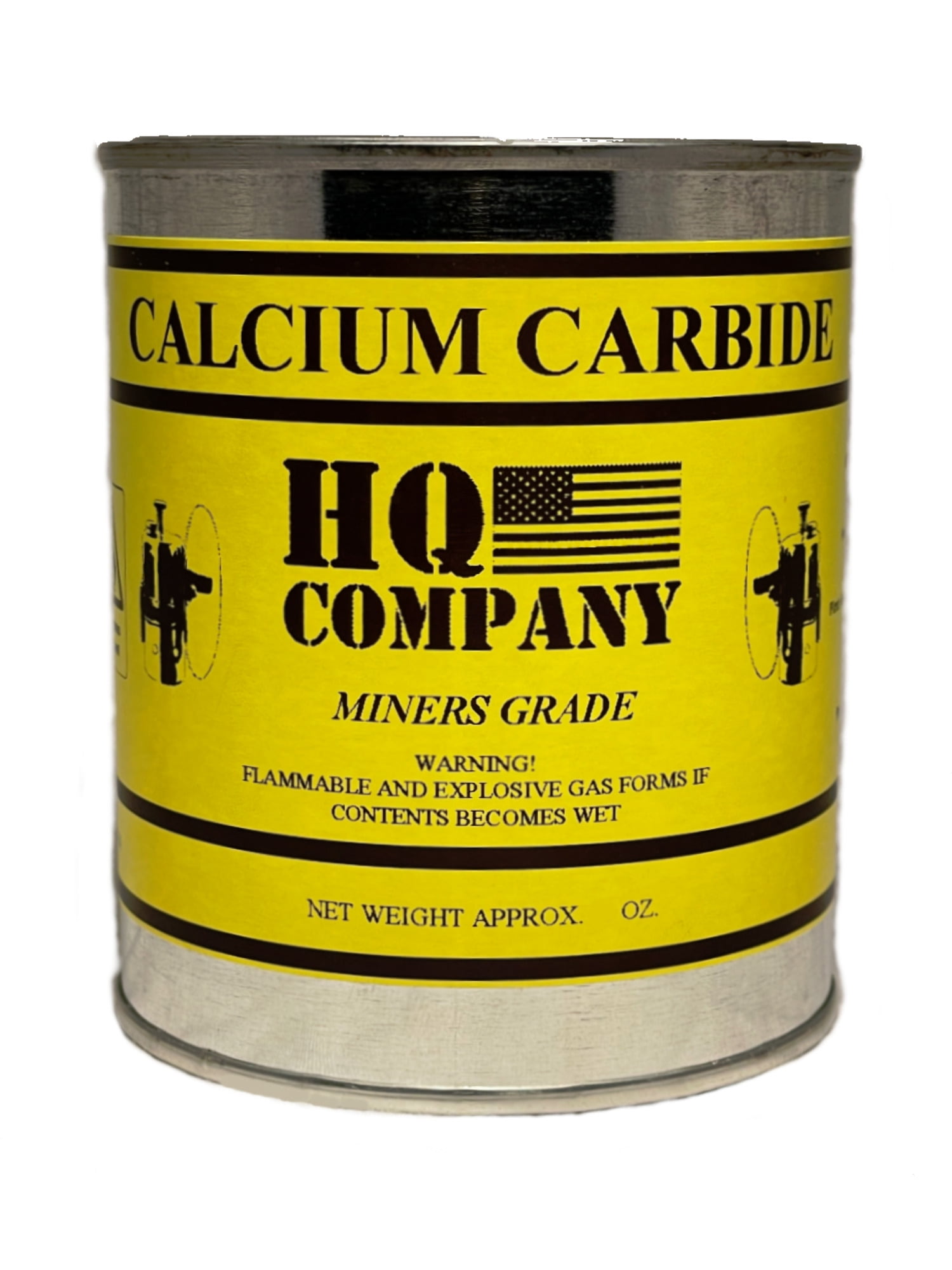 HQ Company's Calcium Carbide 1lb Miners Grade, Made in USA, for