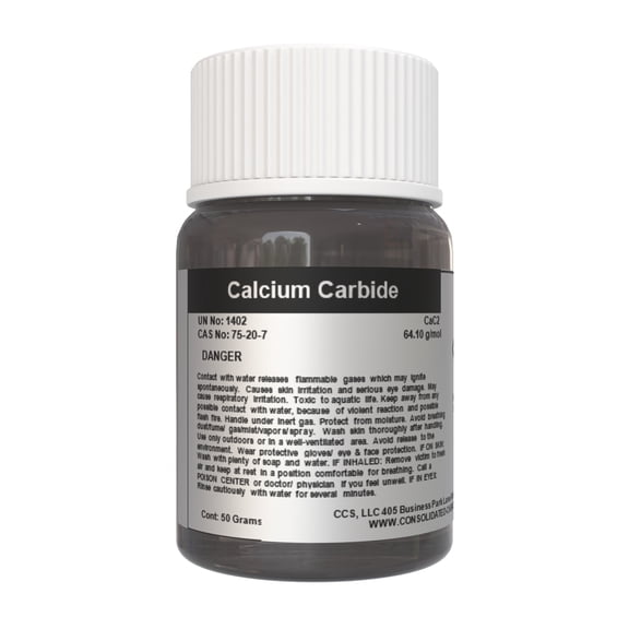 Calcium Carbide Lumps 50 Grams