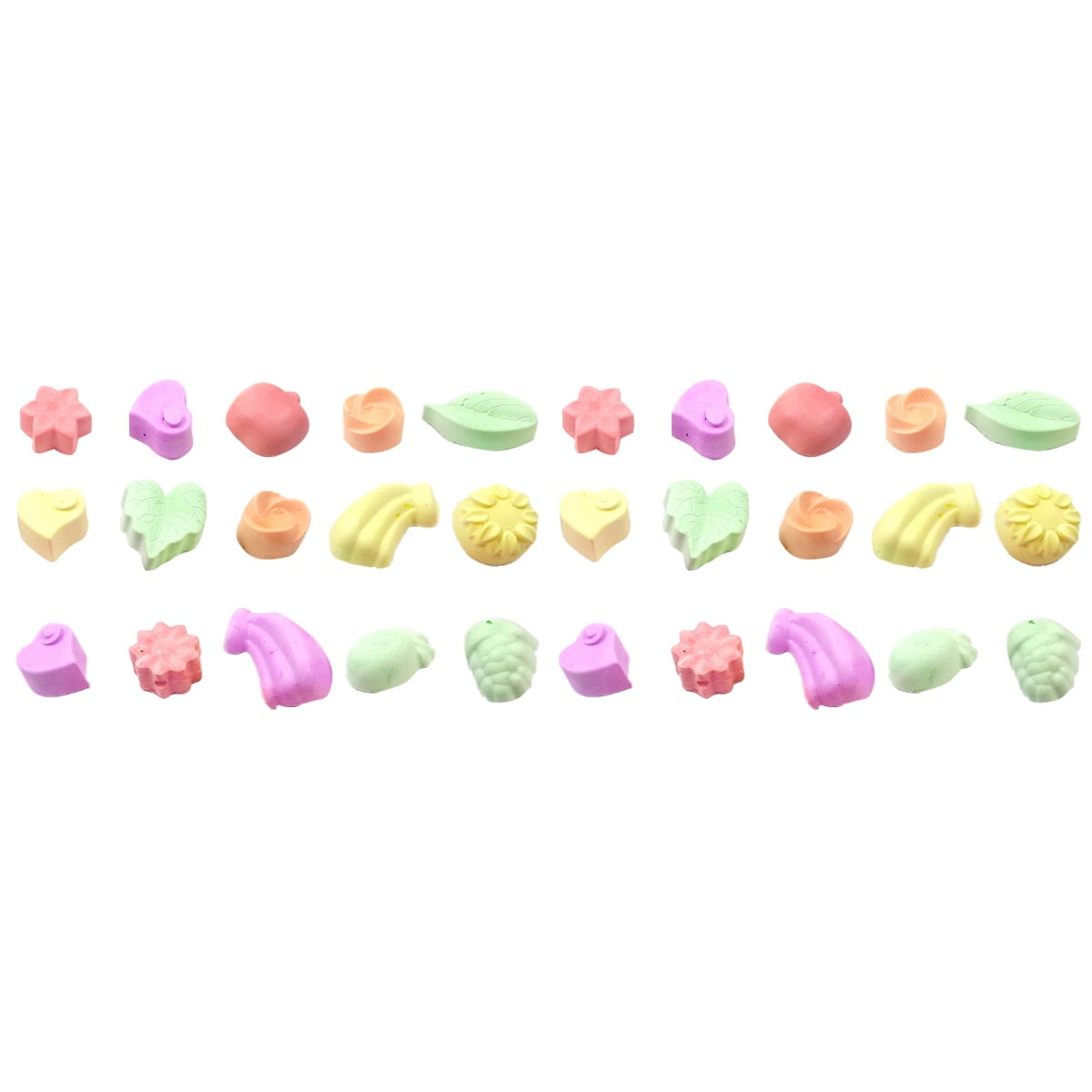 Calcium Chew Toys Mineral Stone Teeth Grinder Rodent Block for Squirrels Rat Small 30 Pcs