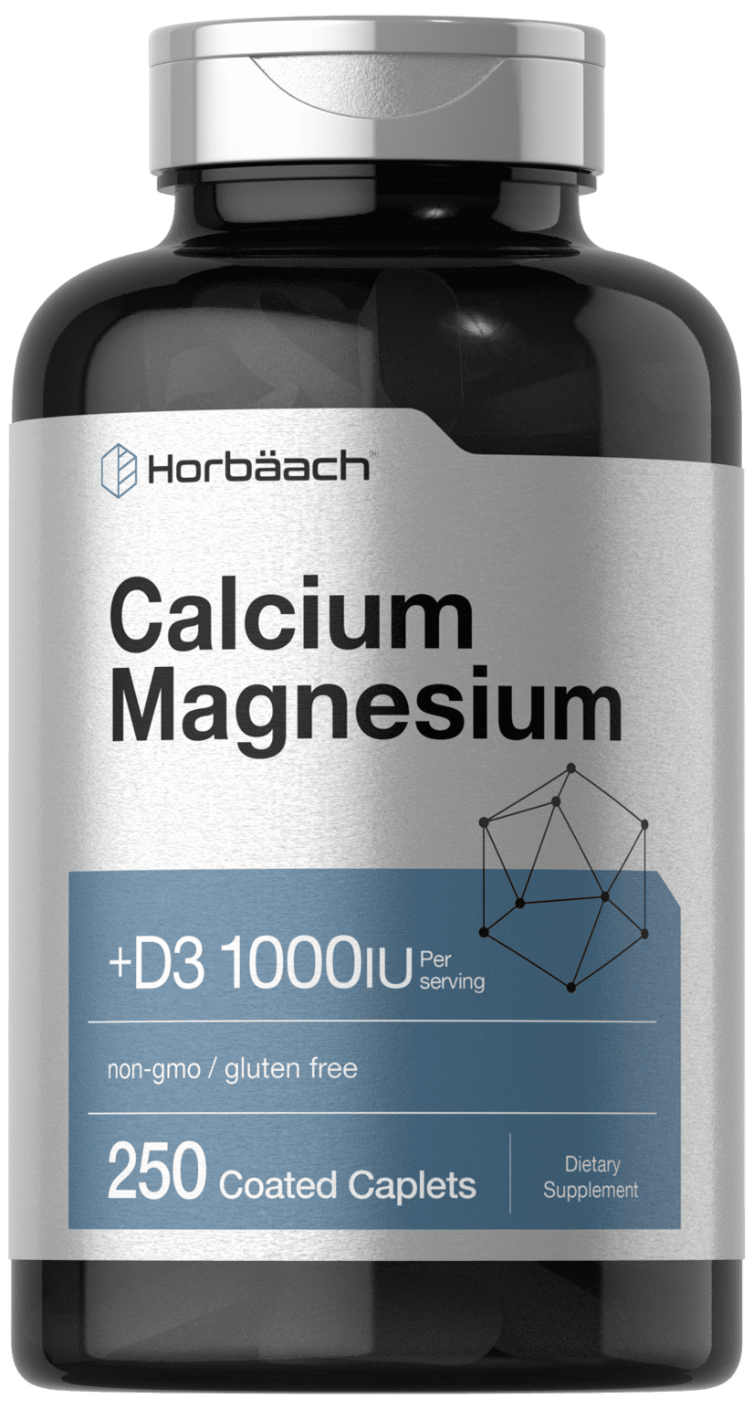 Calcium, Magnesium & D3 250 Coated Caplets by Horbaach