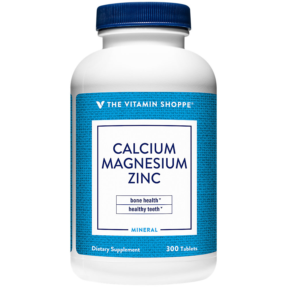 CalciumMagnesiumZinc with Vitamin D Supports Healthy Bones (300