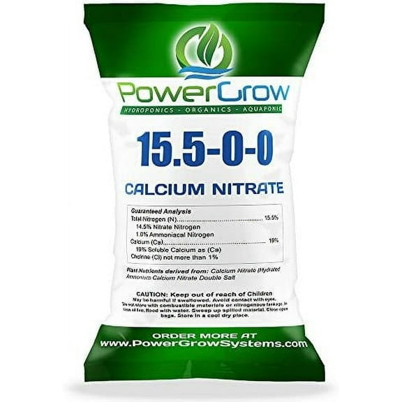 Calcium Nitrate 15.5-0-0 Fertilizer Bulk Pricing (25 POUNDS)