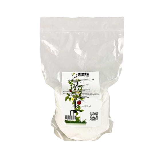 Calcium Nitrate Fertilizer 15.5-0-0 - Prevent Blossom End Rot - 10 Pounds