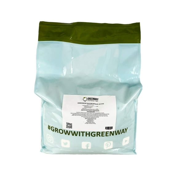 Calcium Nitrate Fertilizer 15.5-0-0 - Prevent Blossom End Rot - 25 Pounds