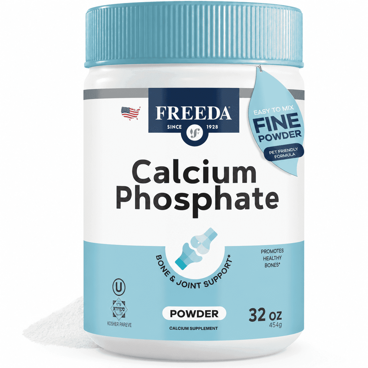 Humins Powder Calcium Phosphate Powder for Humans & Pets – Freeda Kosher Vegan Bone ...