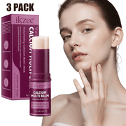 Calcium Volume Balm Stick, Hydrating & Firming Solid Moisturizer with Collagen - 3Pack