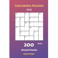 thumbnail image 1 of CalcuDoku Puzzles - 200 Normal Puzzles 6x6 Book 2 Paperback 1688486194 9781688486195 Liam Parker, 1 of 1