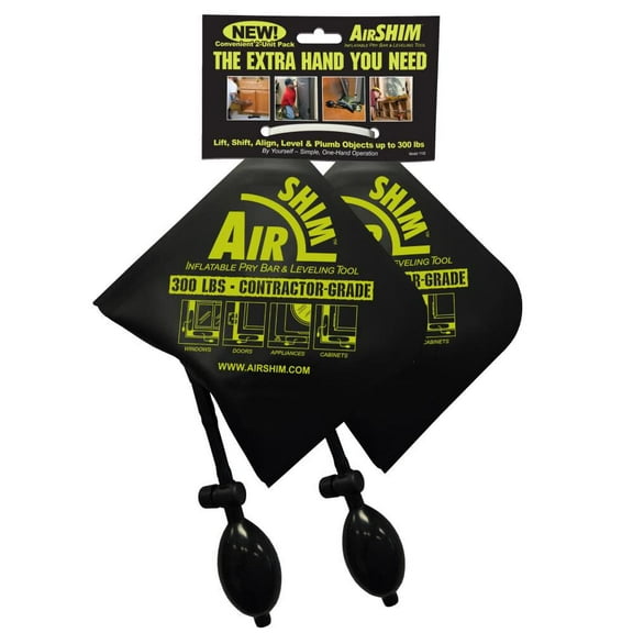 Calculated Industries 7296544 Pry Bar & Level Inflatable Tool - Pack of 2