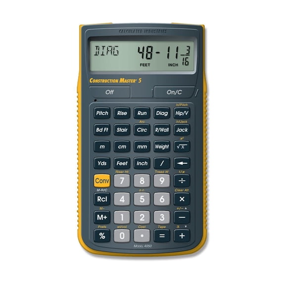 Calculated Industries 4050 Construction Master 5 Construction Calculator