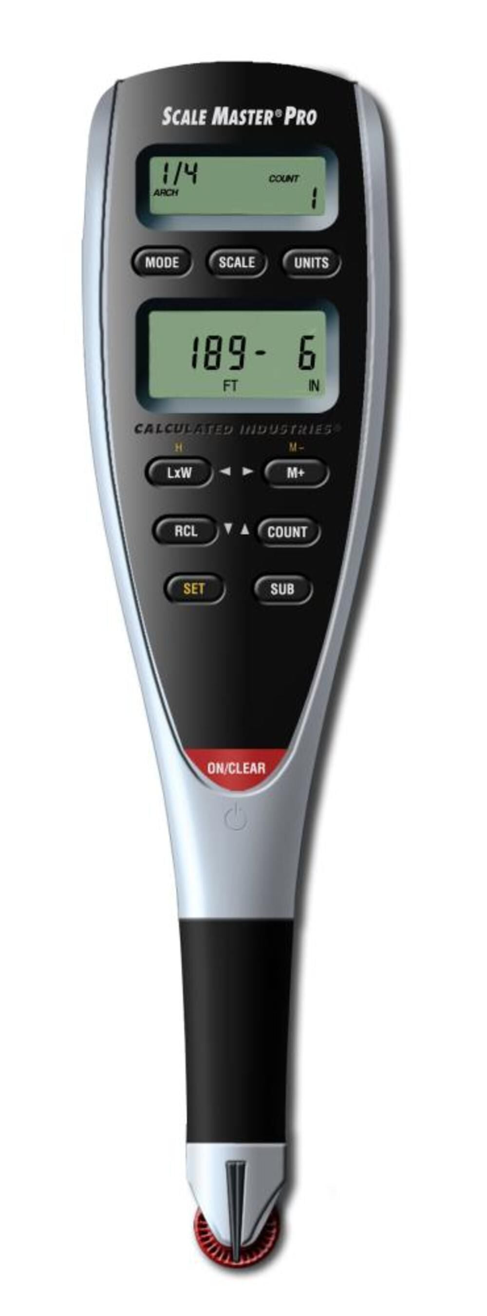 Calculated Industries 6025 Scale Master Pro Calculator, Black