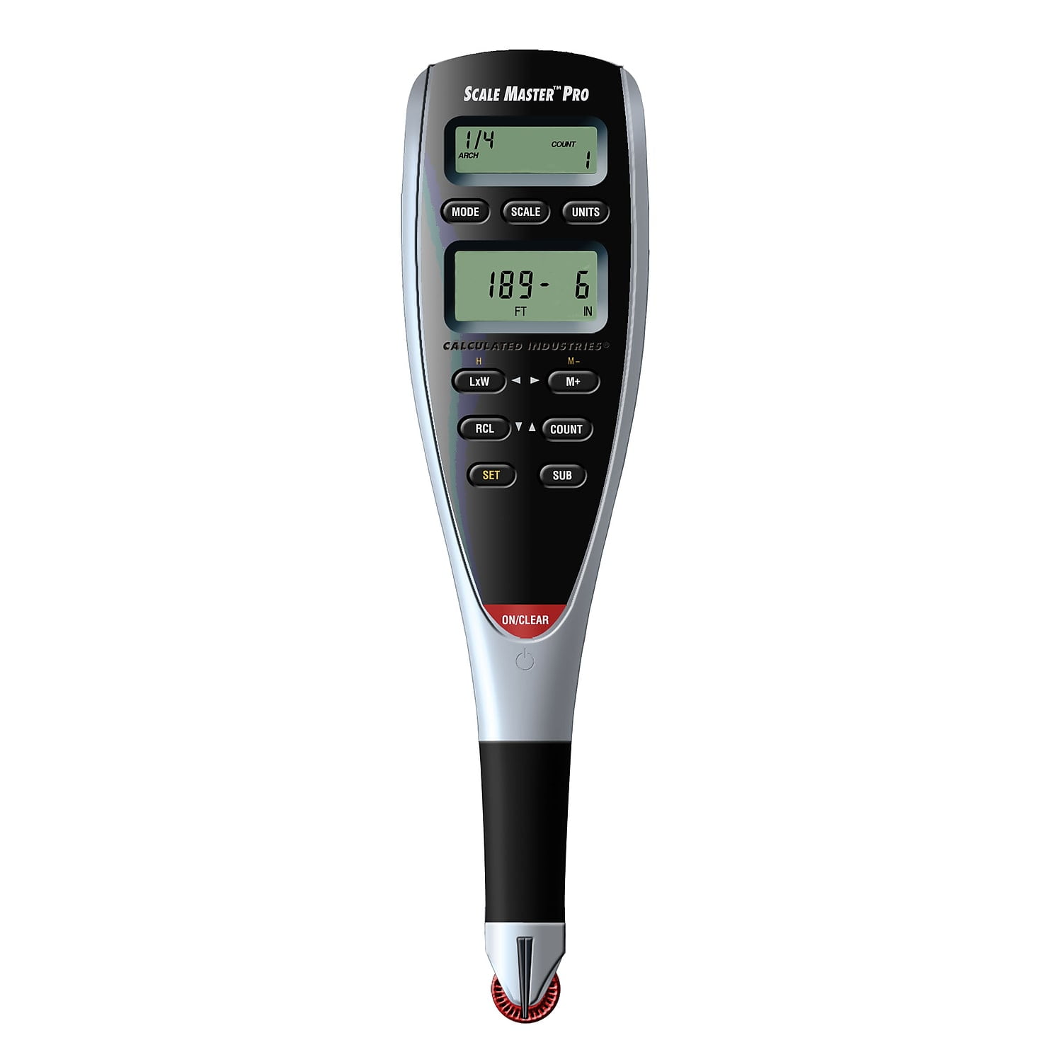 Calculated Industries 6025 Scale Master Pro Calculator, Black