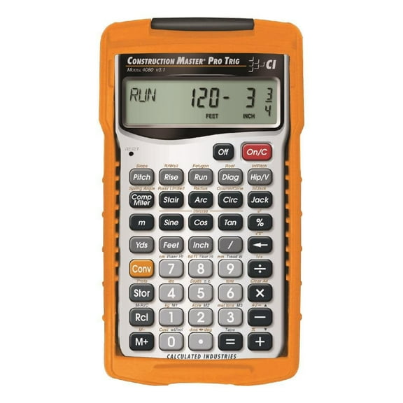 Calculated Industries Cm Pro Trig Construction Math Calculator