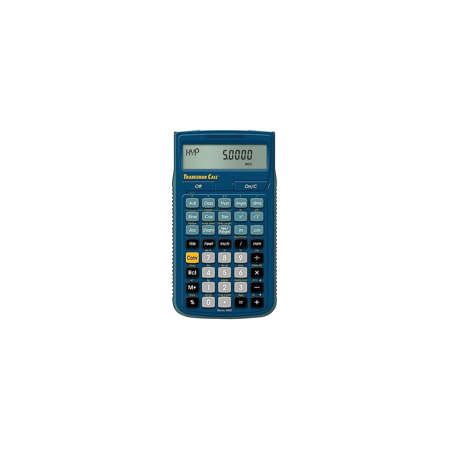 Calculated Industries Tradesman Calc - Industrial Math and Conversion ...